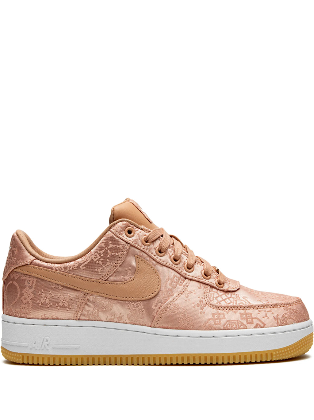 CLOT x Air Force 1 PRM "Rose Gold Silk" sneakers