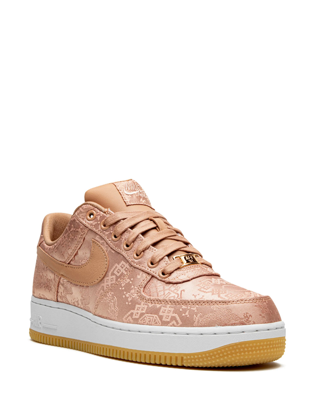 CLOT x Air Force 1 PRM "Rose Gold Silk" sneakers