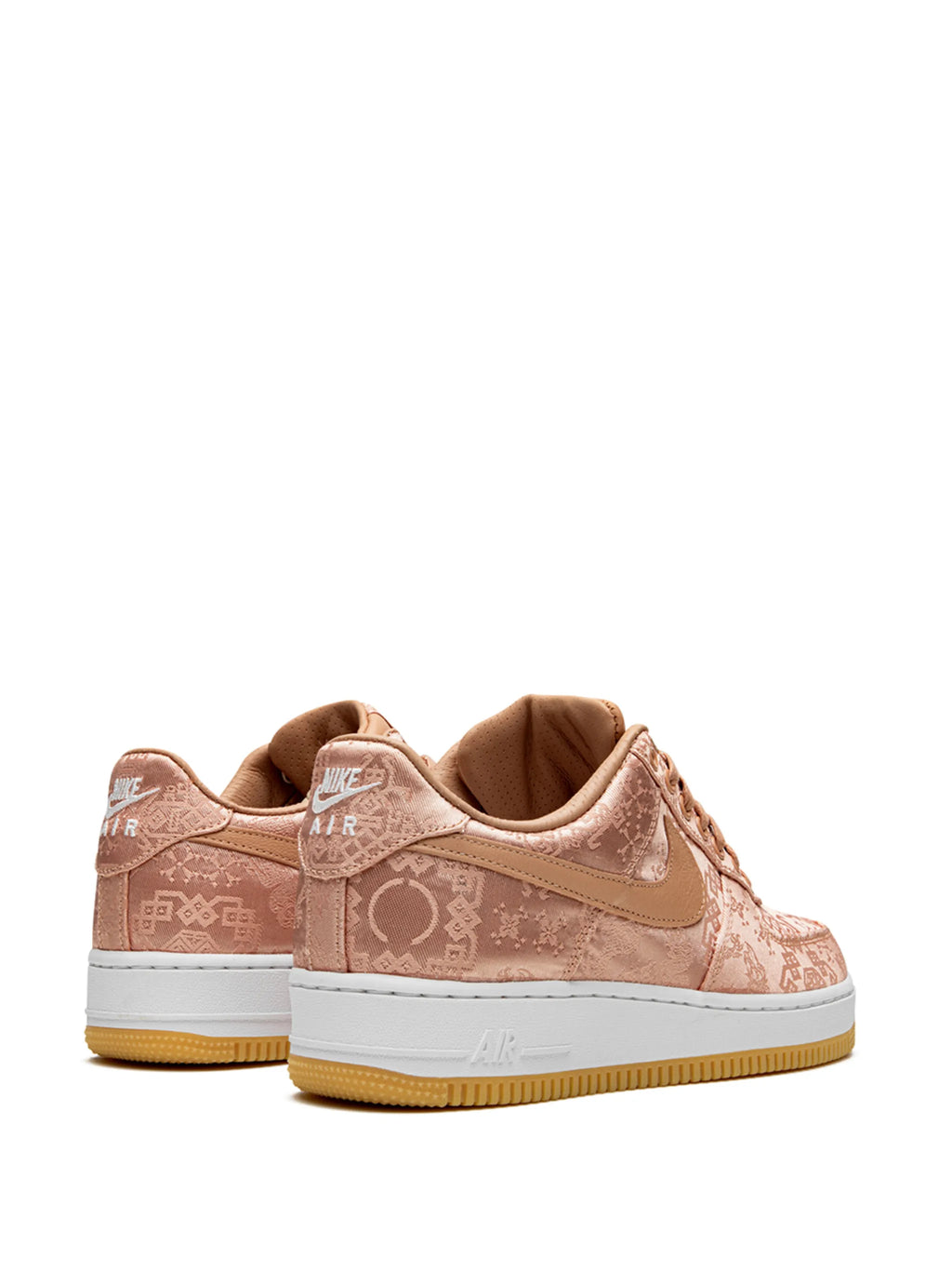 CLOT x Air Force 1 PRM "Rose Gold Silk" sneakers