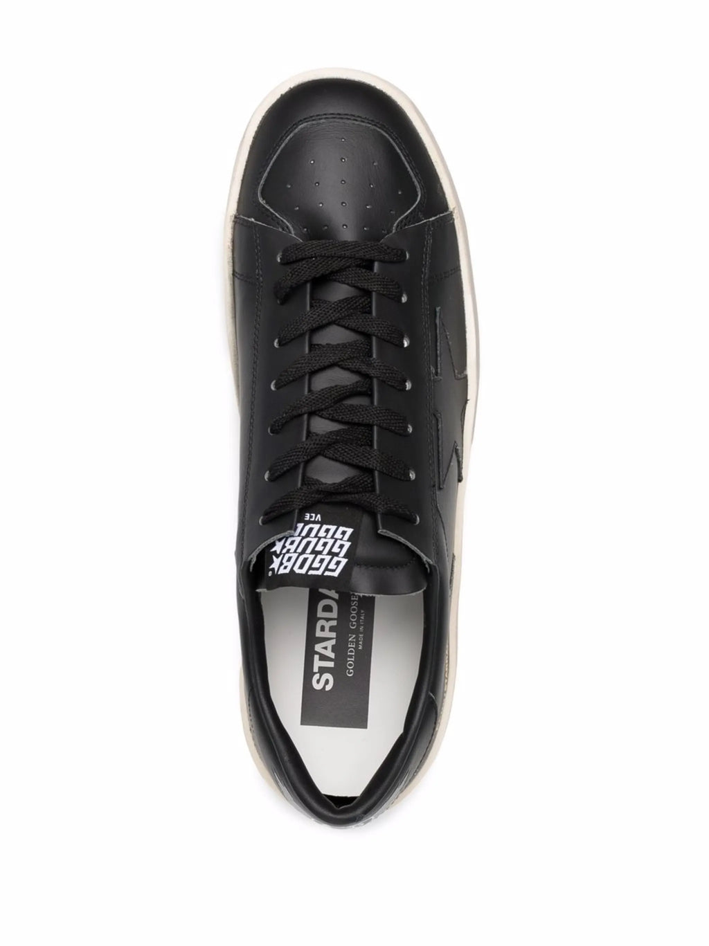 Stardan trainers in total black leather