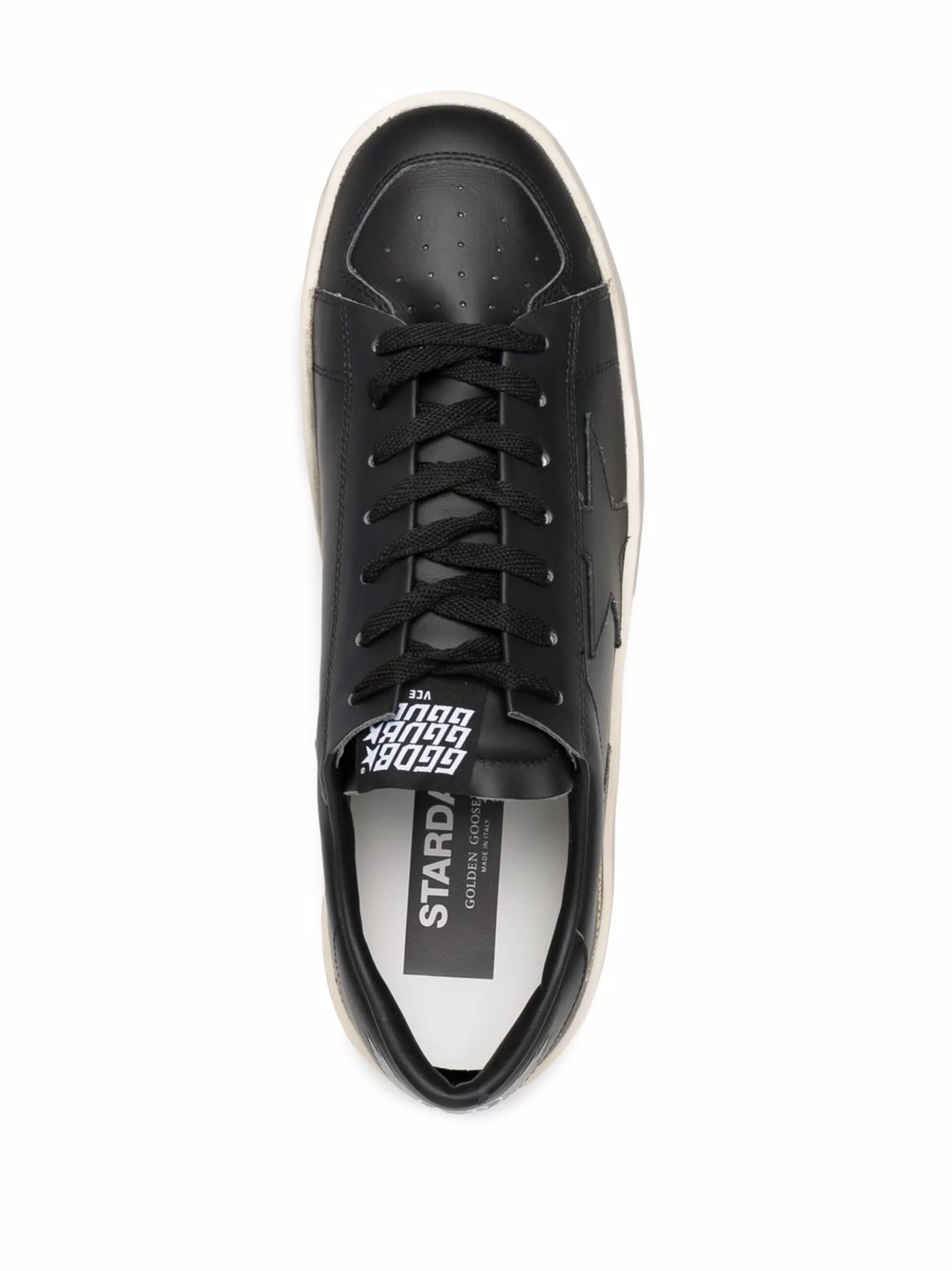 Stardan trainers in total black leather