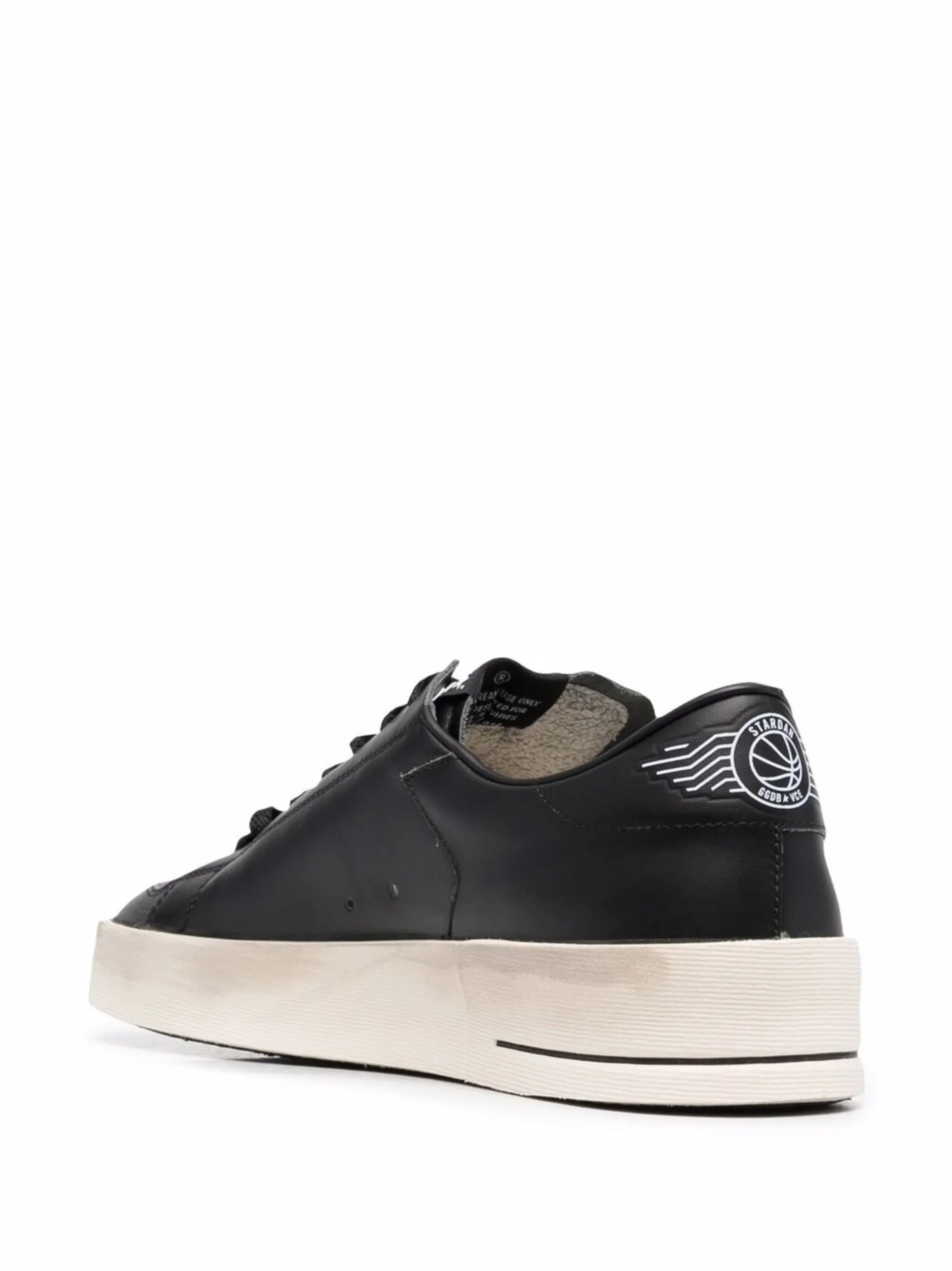 Stardan trainers in total black leather
