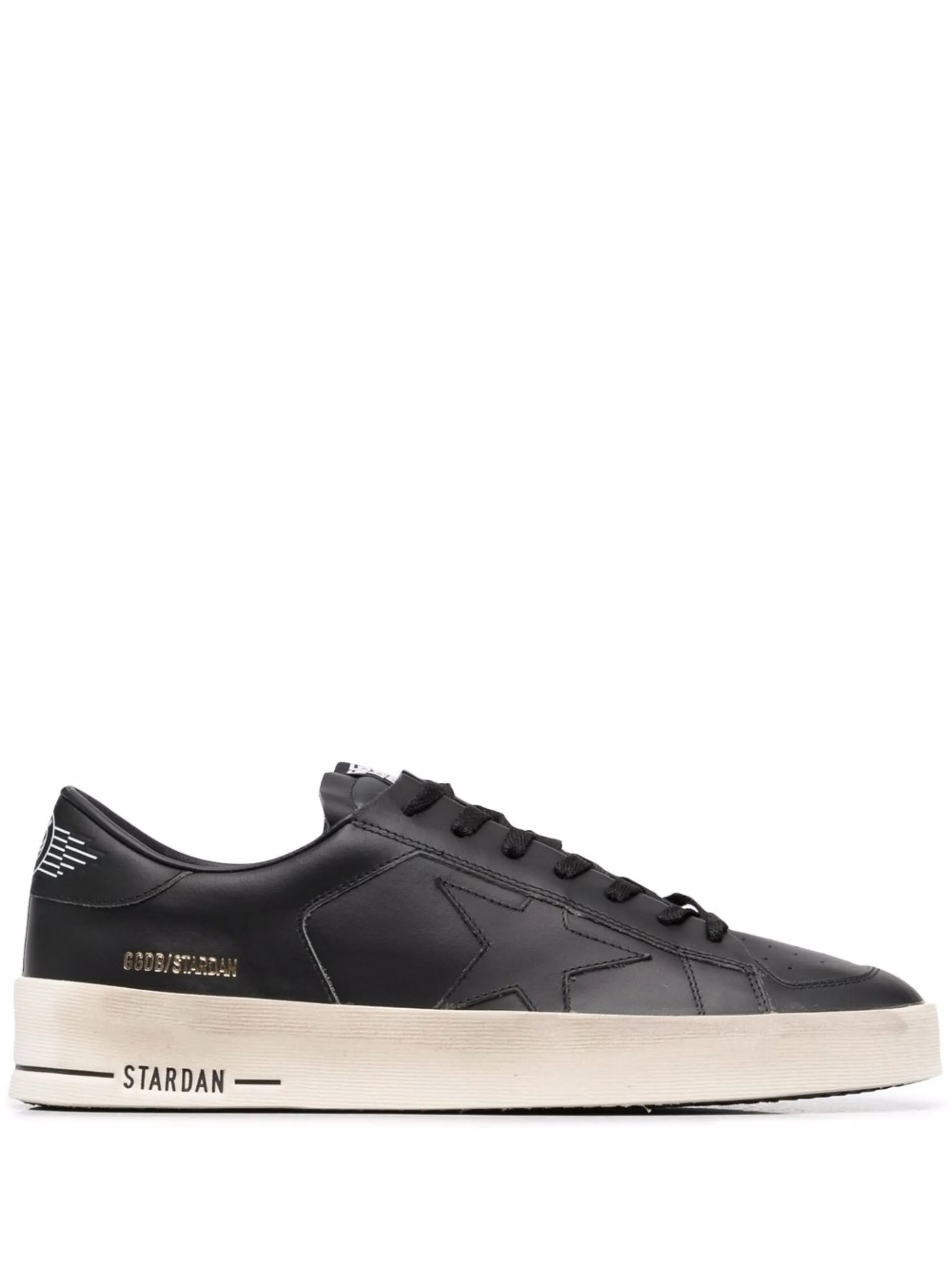 Stardan trainers in total black leather