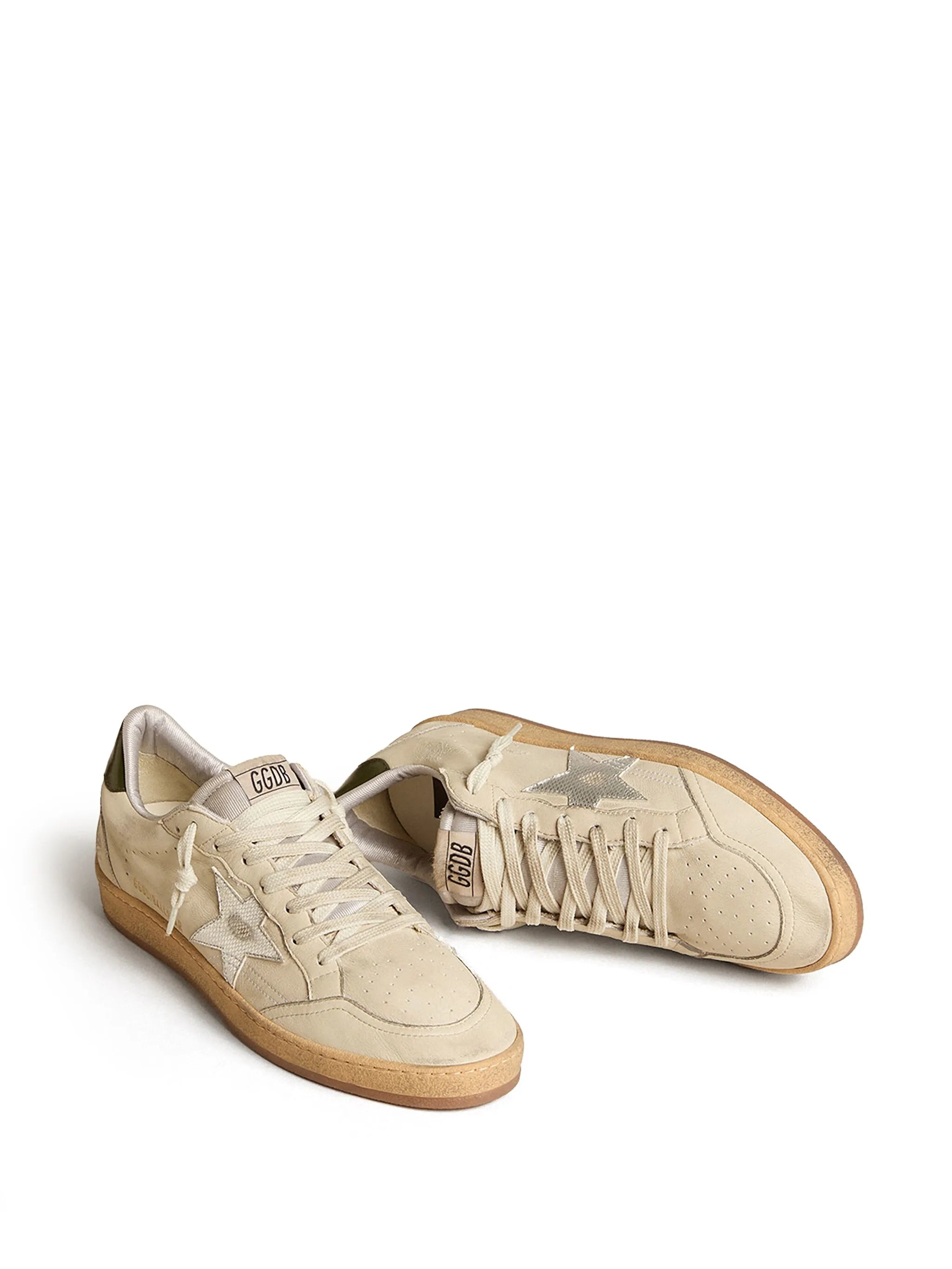 Ball Star with silver-tone leather star