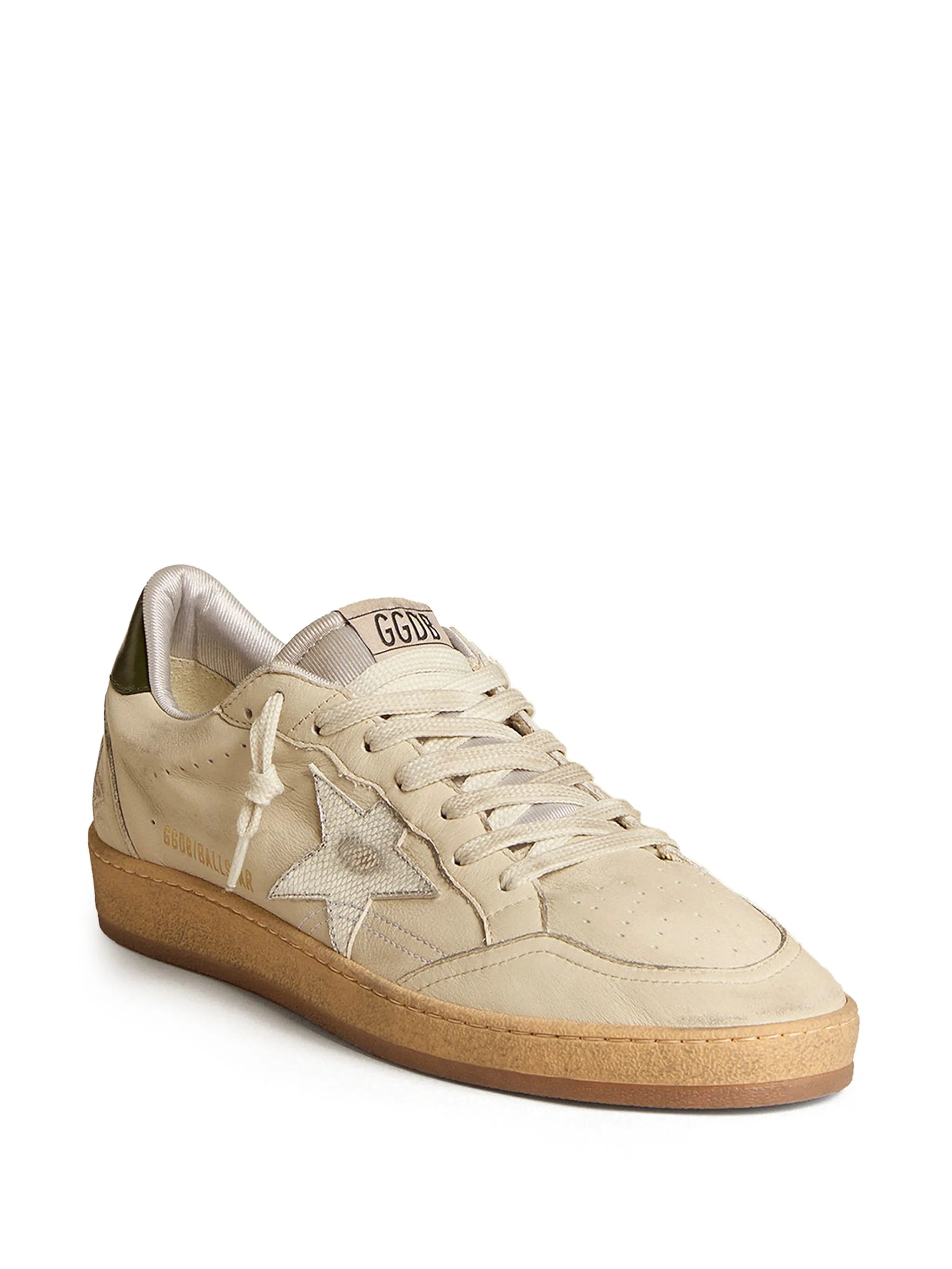 Ball Star with silver-tone leather star