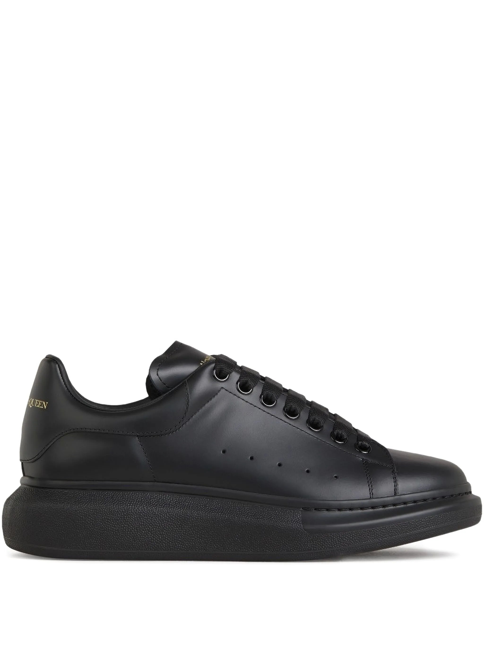 Oversize leather sneakers