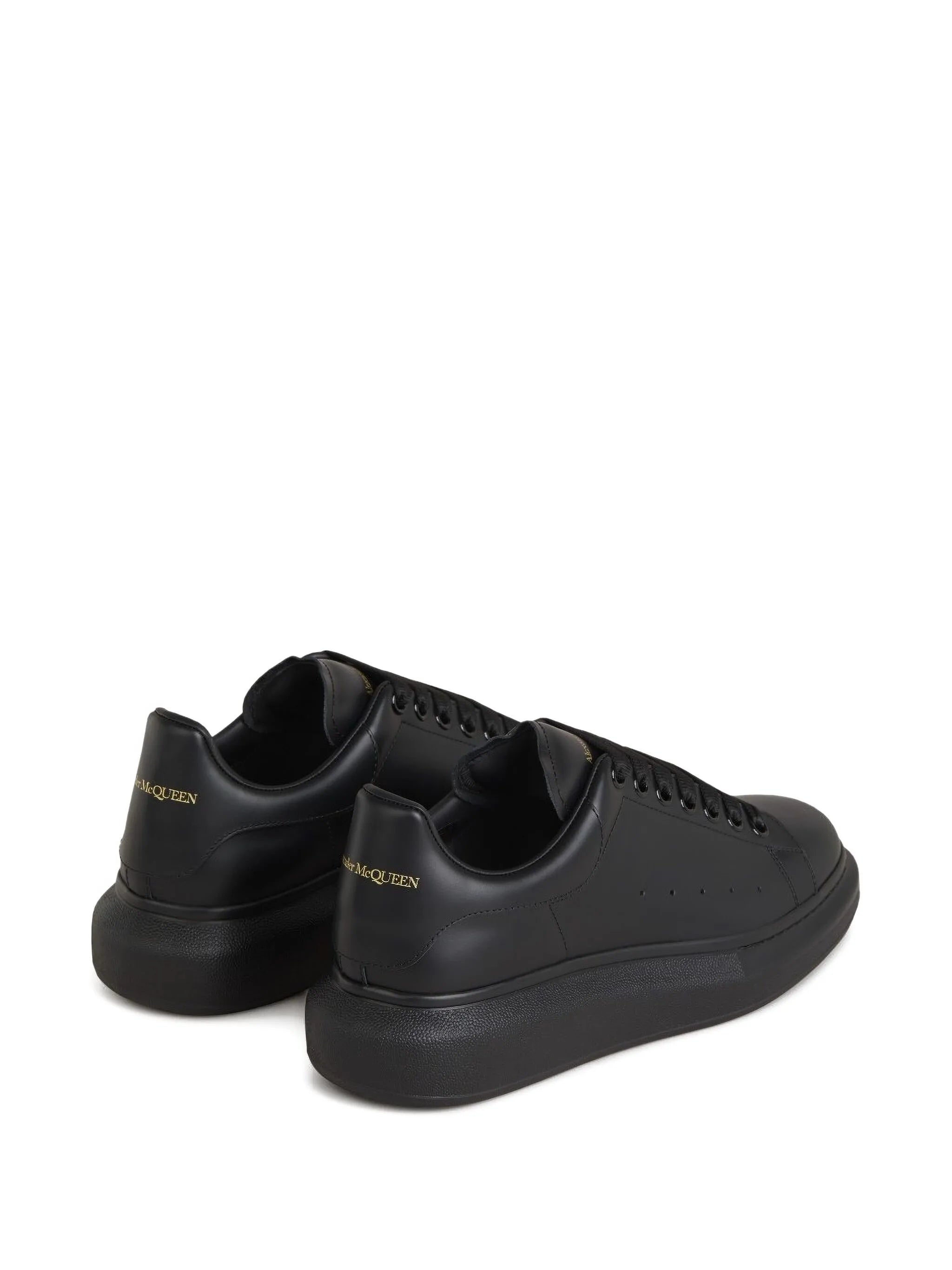 Oversize leather sneakers