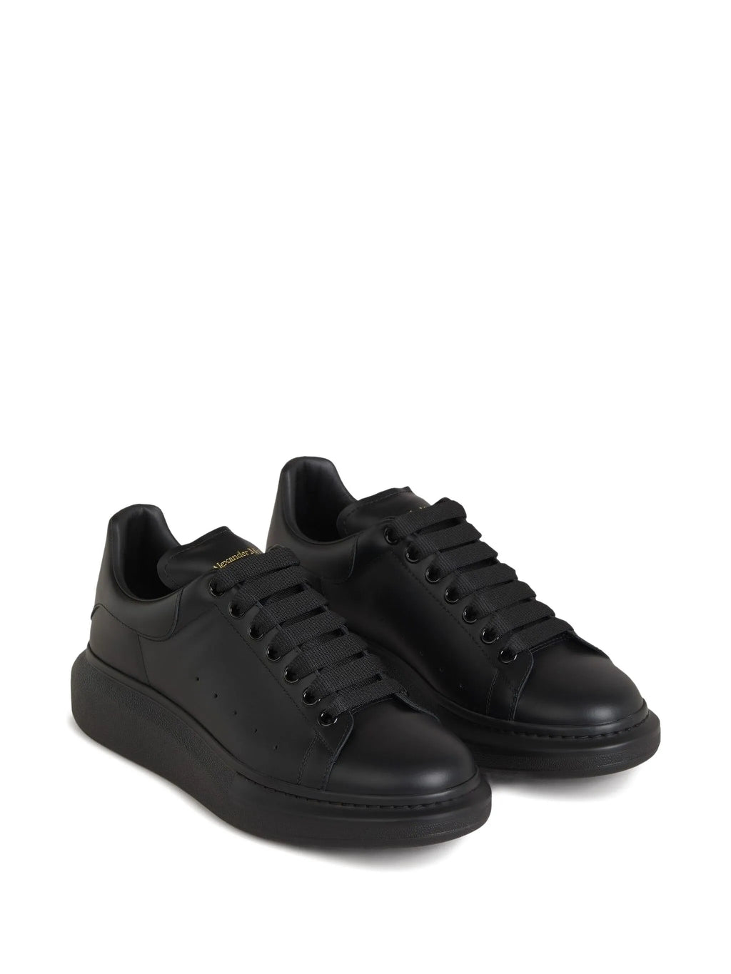 Oversize leather sneakers