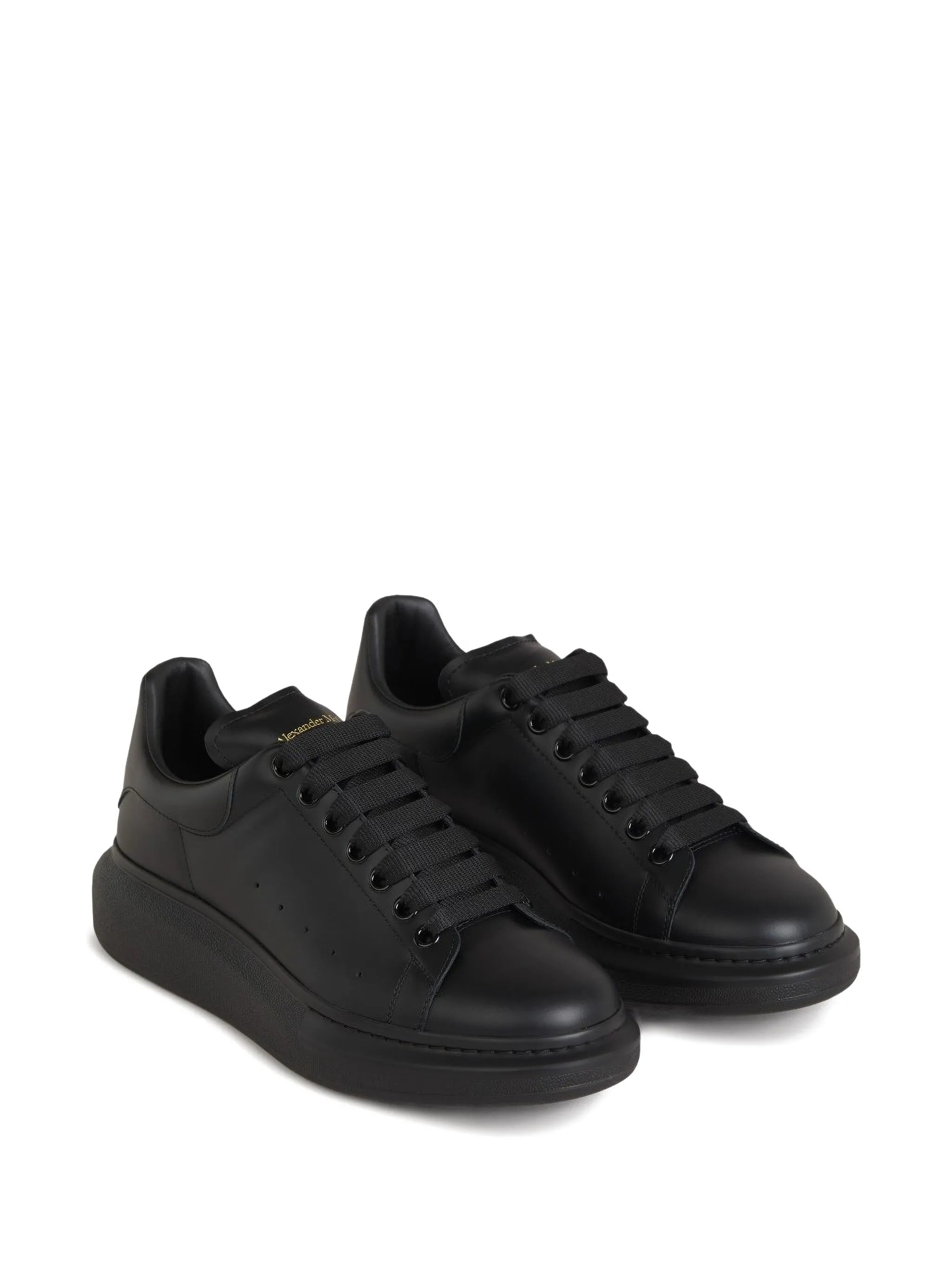 Oversize leather sneakers