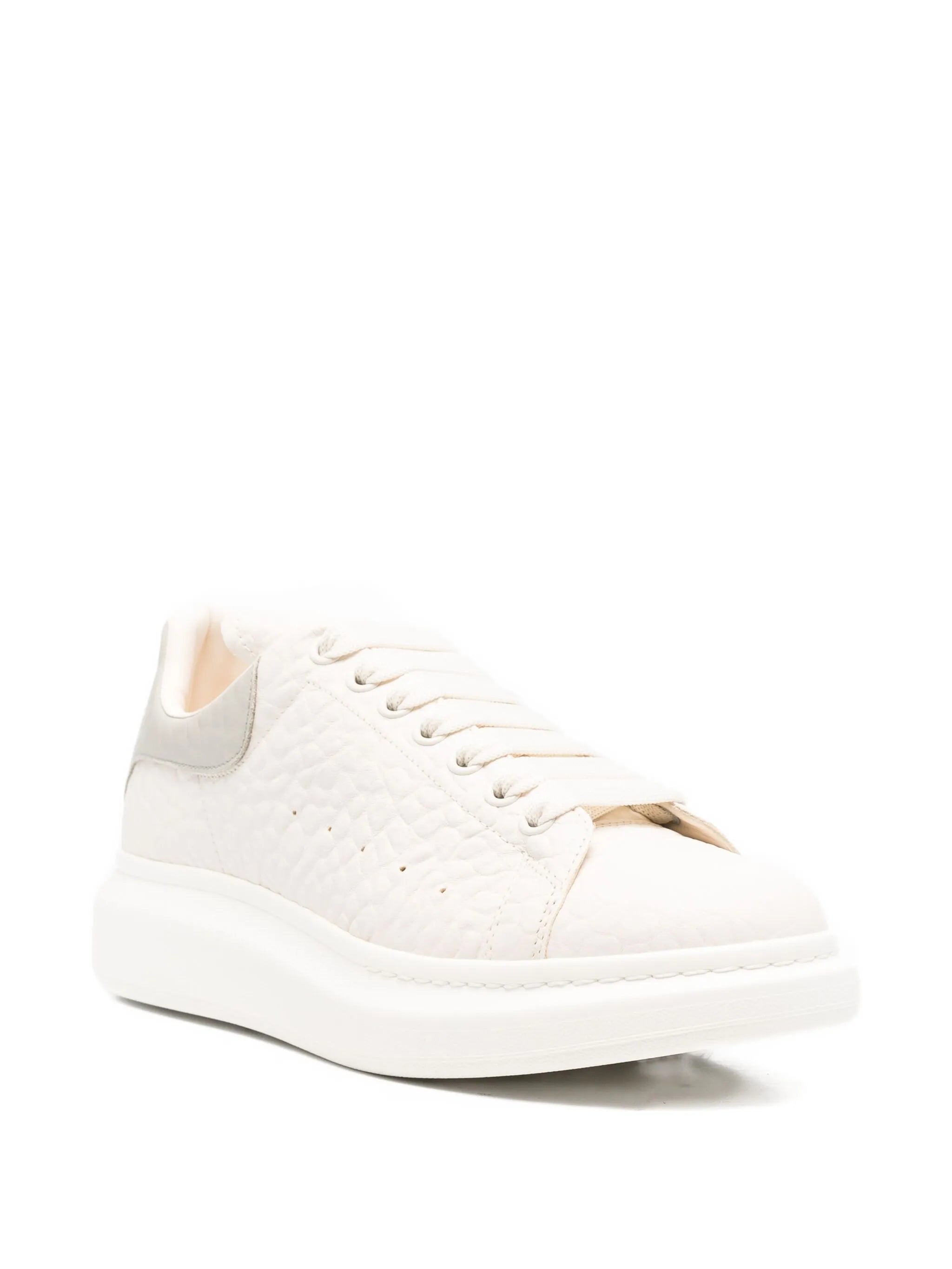 Lace-up logo-detail sneakers
