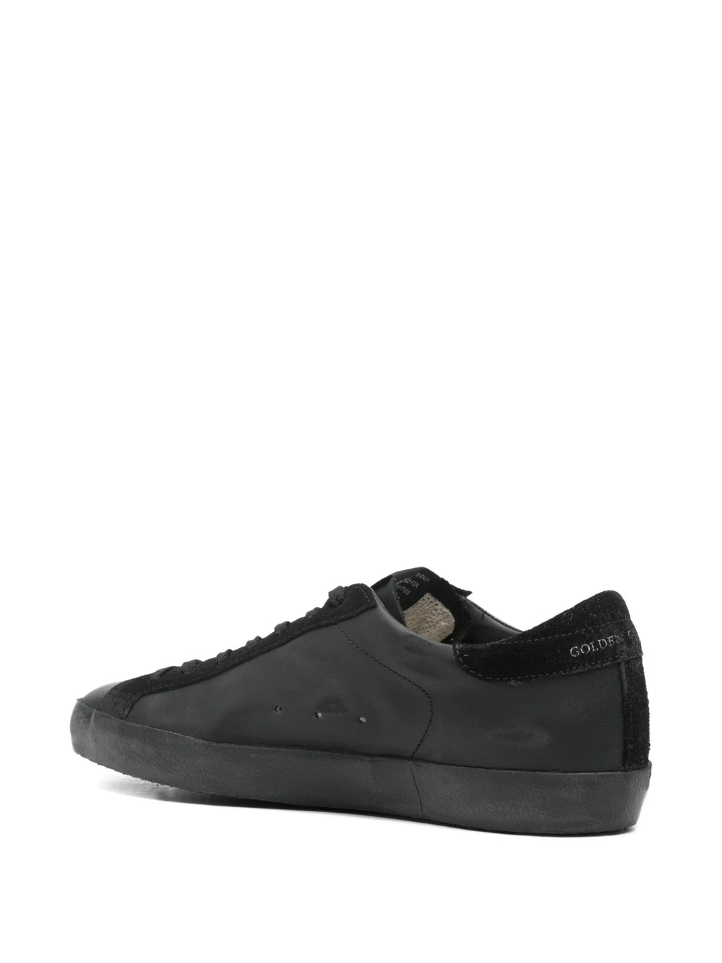 Super-Star trainers in black nappa