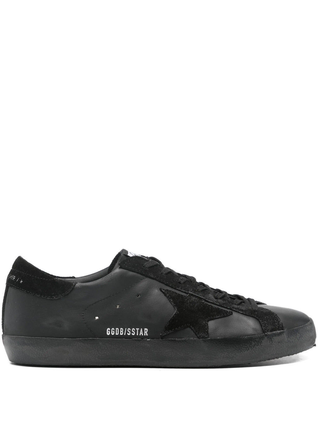 Super-Star trainers in black nappa