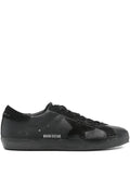 Super-Star trainers in black nappa