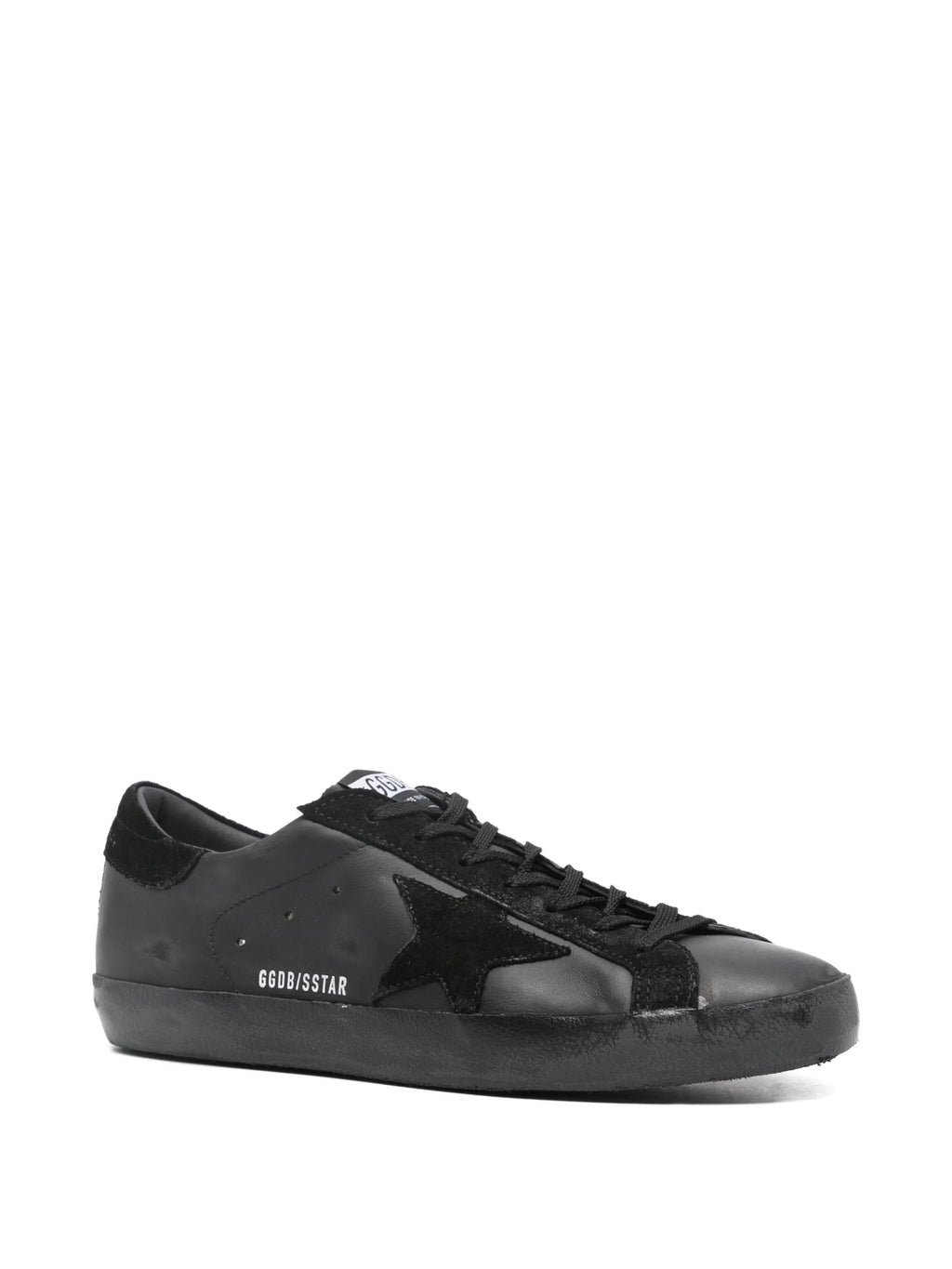 Super-Star trainers in black nappa