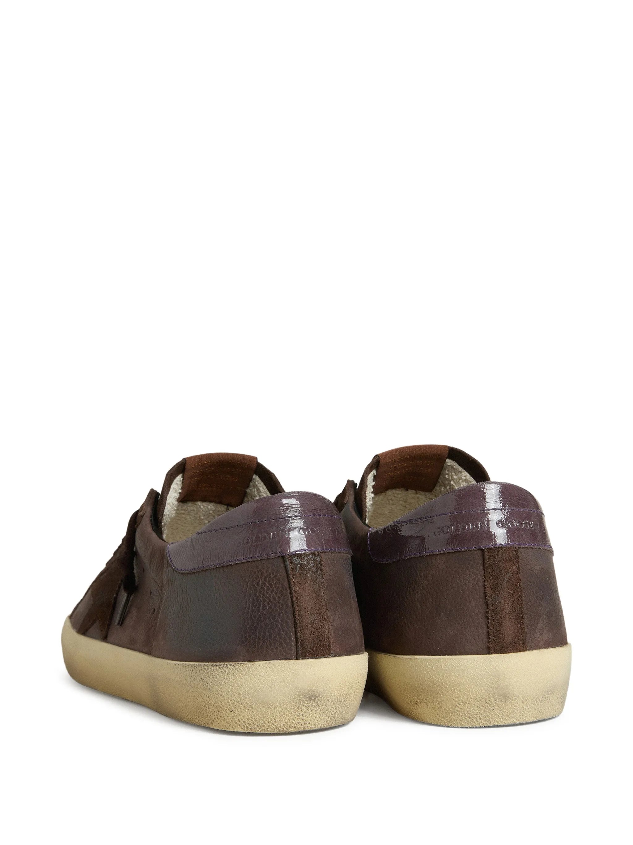 Super-Star LTD trainers in brown nubuck with suede star